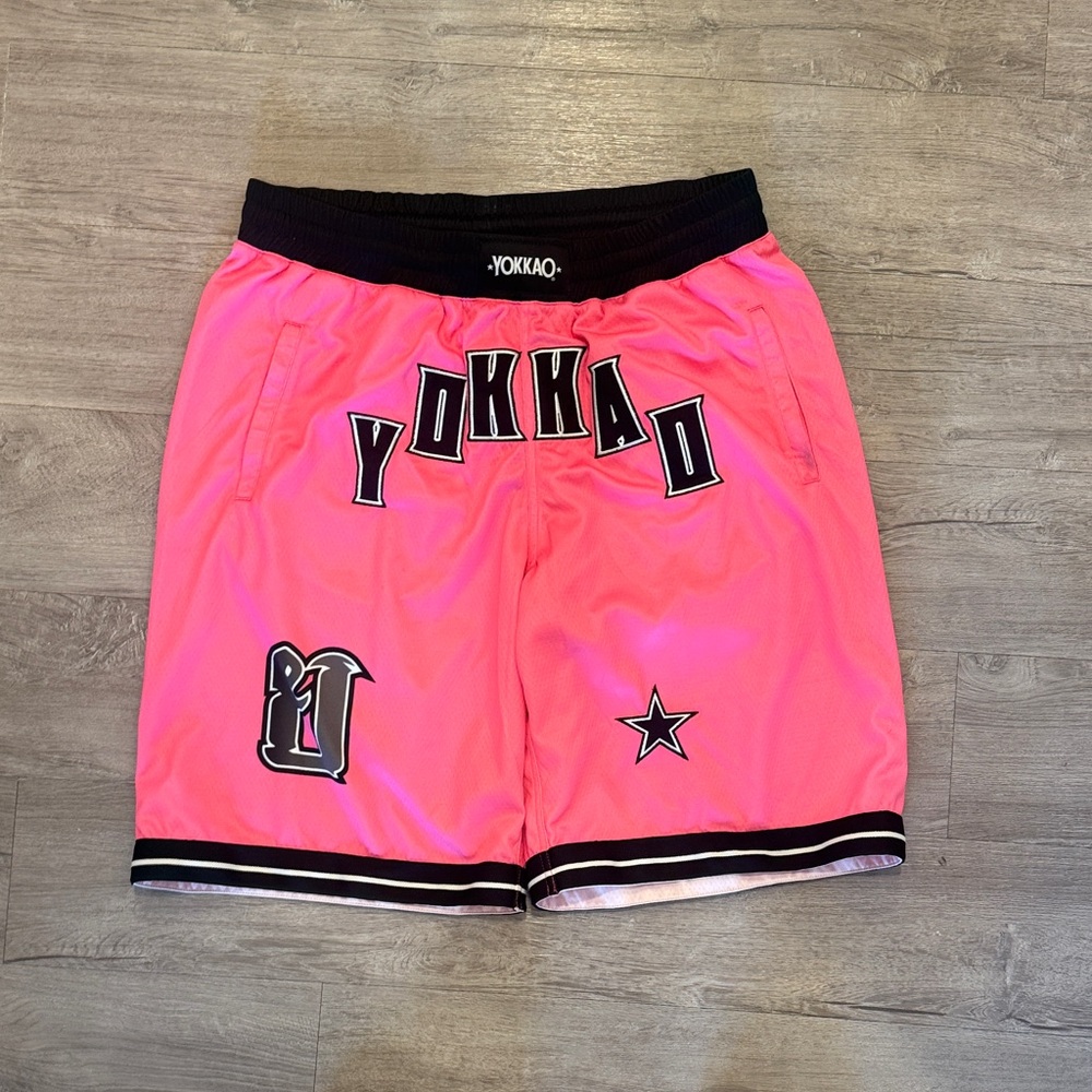 Yokkao gym shorts.  Size XL